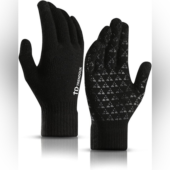 TRENDOUX Accessories - TRENDOUX Winter Gloves - Touch Screen Thermal Warm Knit Glove, Unisex- NWOT